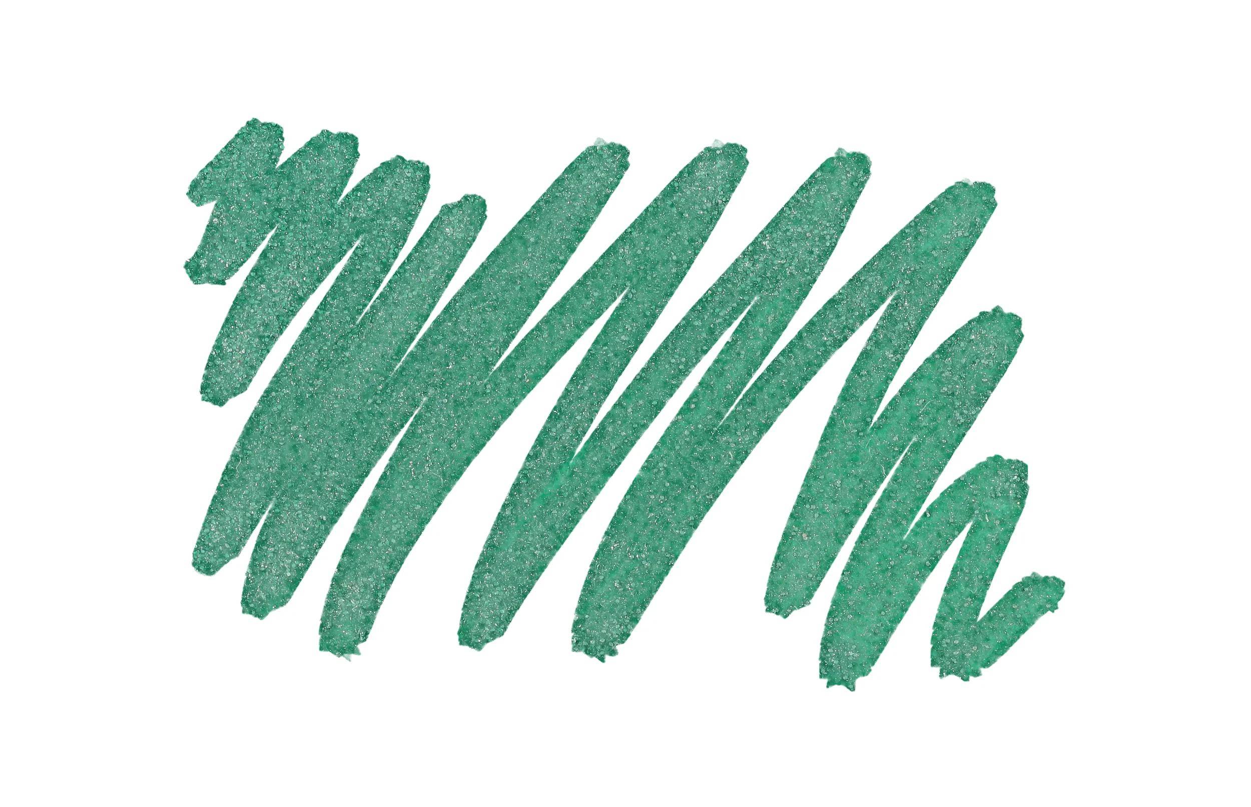 Darwi 6x Textilmarker Glitter, Spitze 2mm, 6ml, Tannengrün DA0140013626C