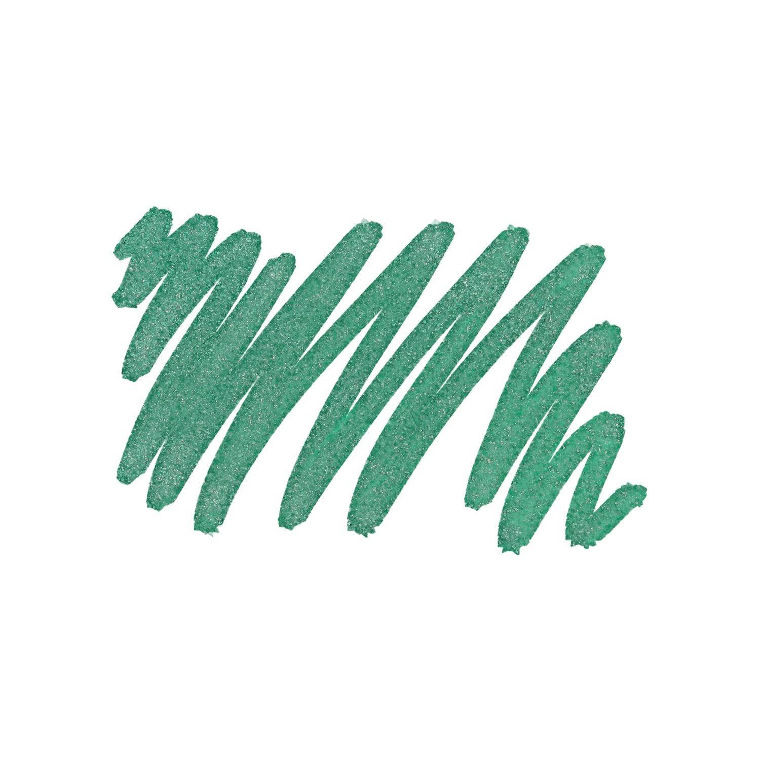 Darwi 6x Textilmarker Glitter, Spitze 2mm, 6ml, Tannengrün DA0140013626C