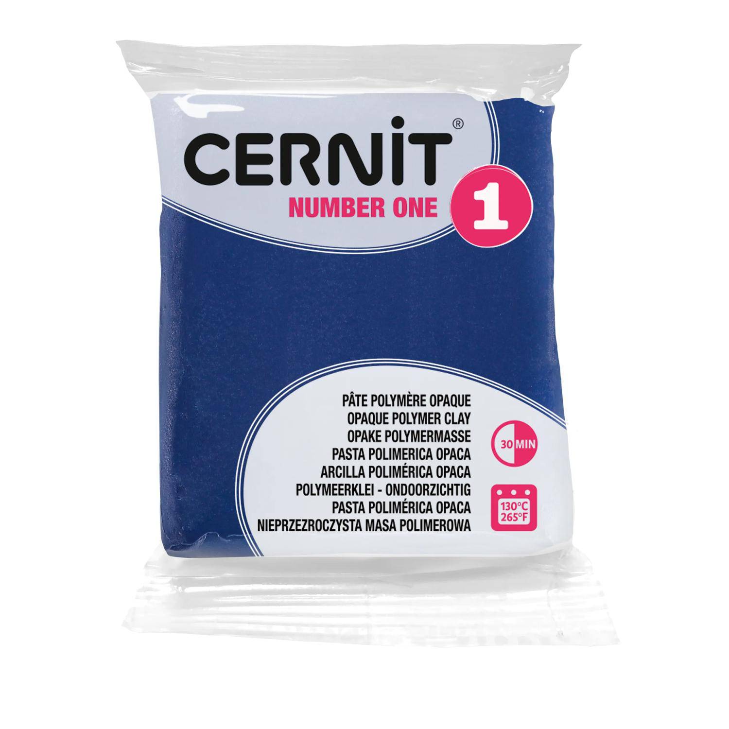 Cernit 6x Number One 56g, Marineblau - Marineblau CE0900056246C