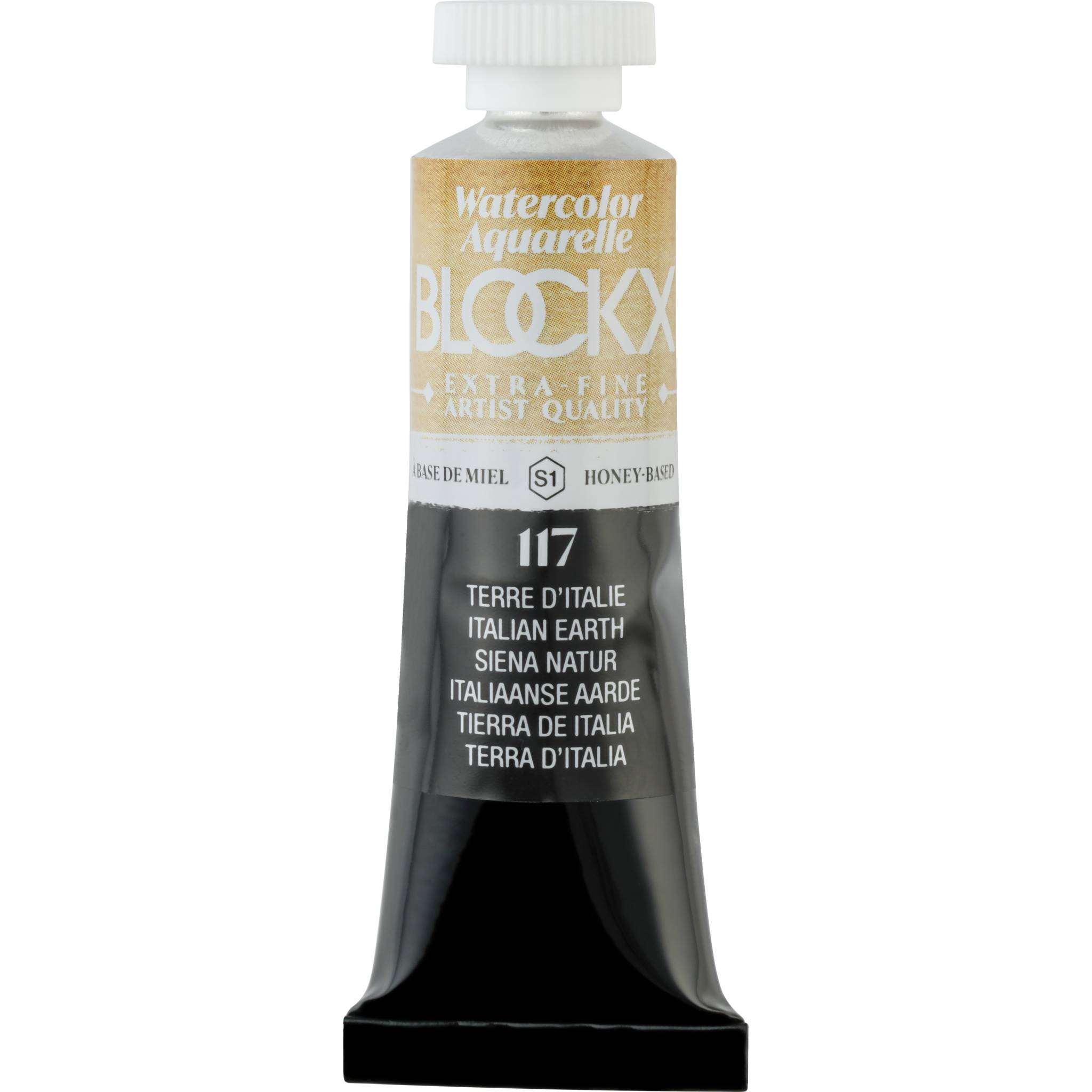 Blockx 3x Aquarellfarbe, Italienische Erde Tube 15ml Italienische Erde 44117BXC
