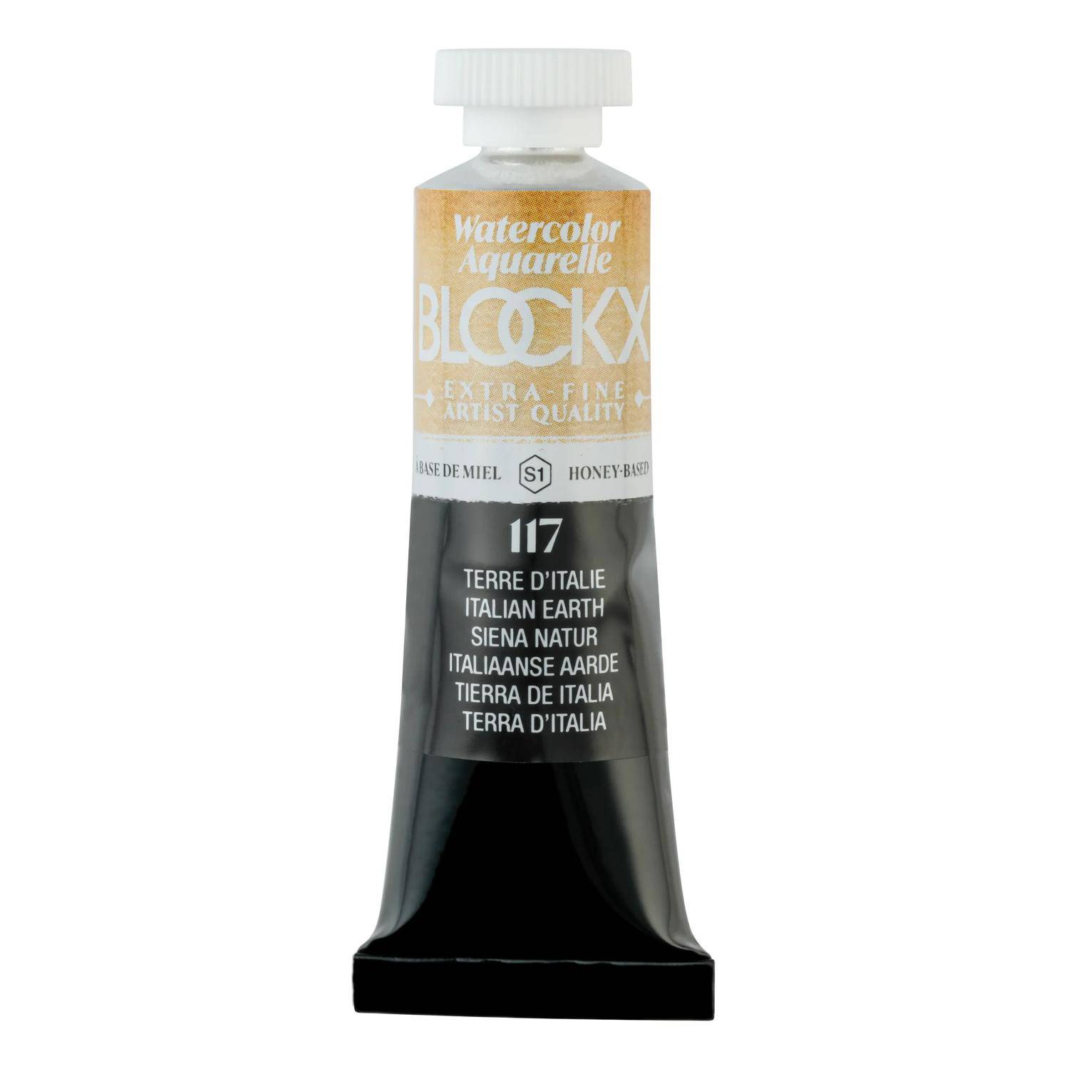 Blockx 3x Aquarellfarbe, Italienische Erde Tube 15ml Italienische Erde 44117BXC