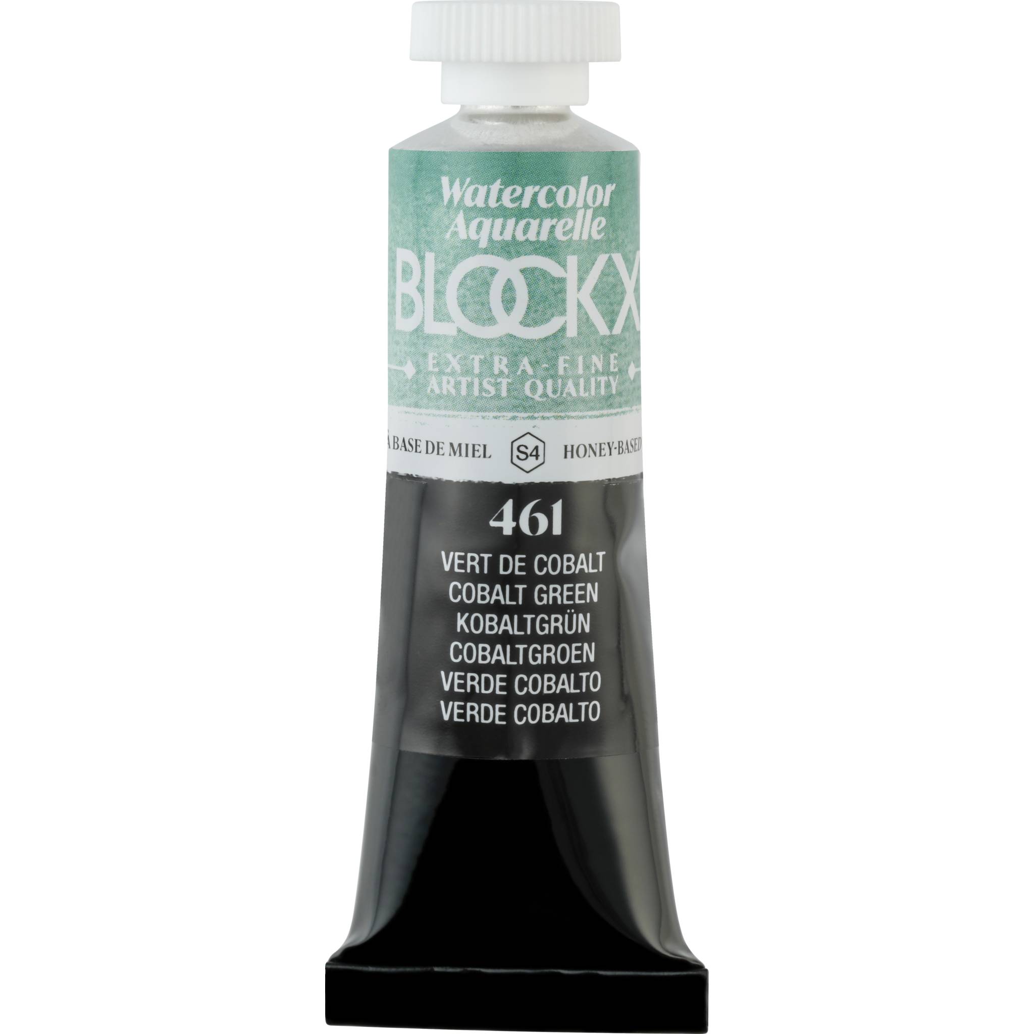 Blockx 3x Aquarellfarbe, Kobaltgrün - Tube 15ml - Kobaltgrün 44461BXC