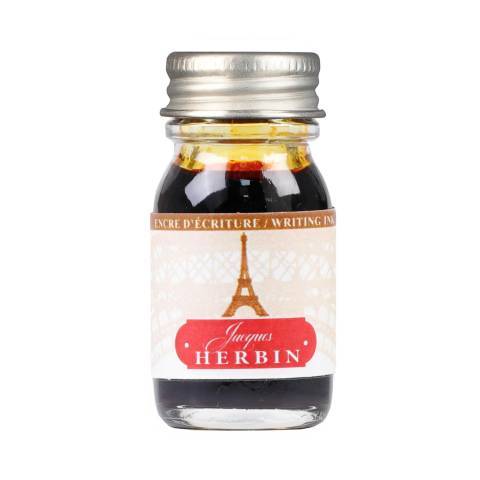 Jacques Herbin 6x Schreibtinte 10ml Tour Eiffel gelb - 11842T