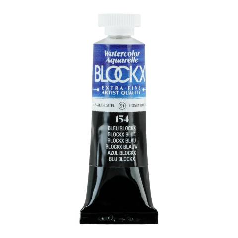 Blockx 3x Aquarellfarbe, Blockx Blau - Tube 15ml - Blockx Blau 44154BXC