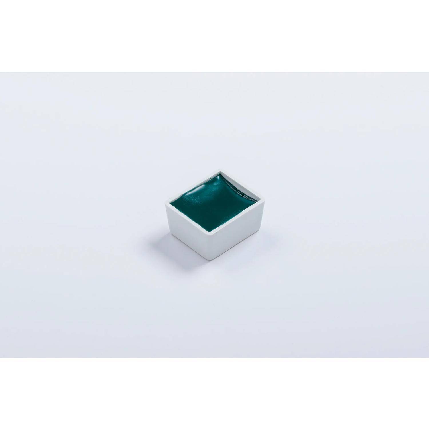 Blockx 3x Aquarellfarbe, Chromoxidgrün 1/2 Näpfchen 1,5ml Smaragdgrün| 41261BXC