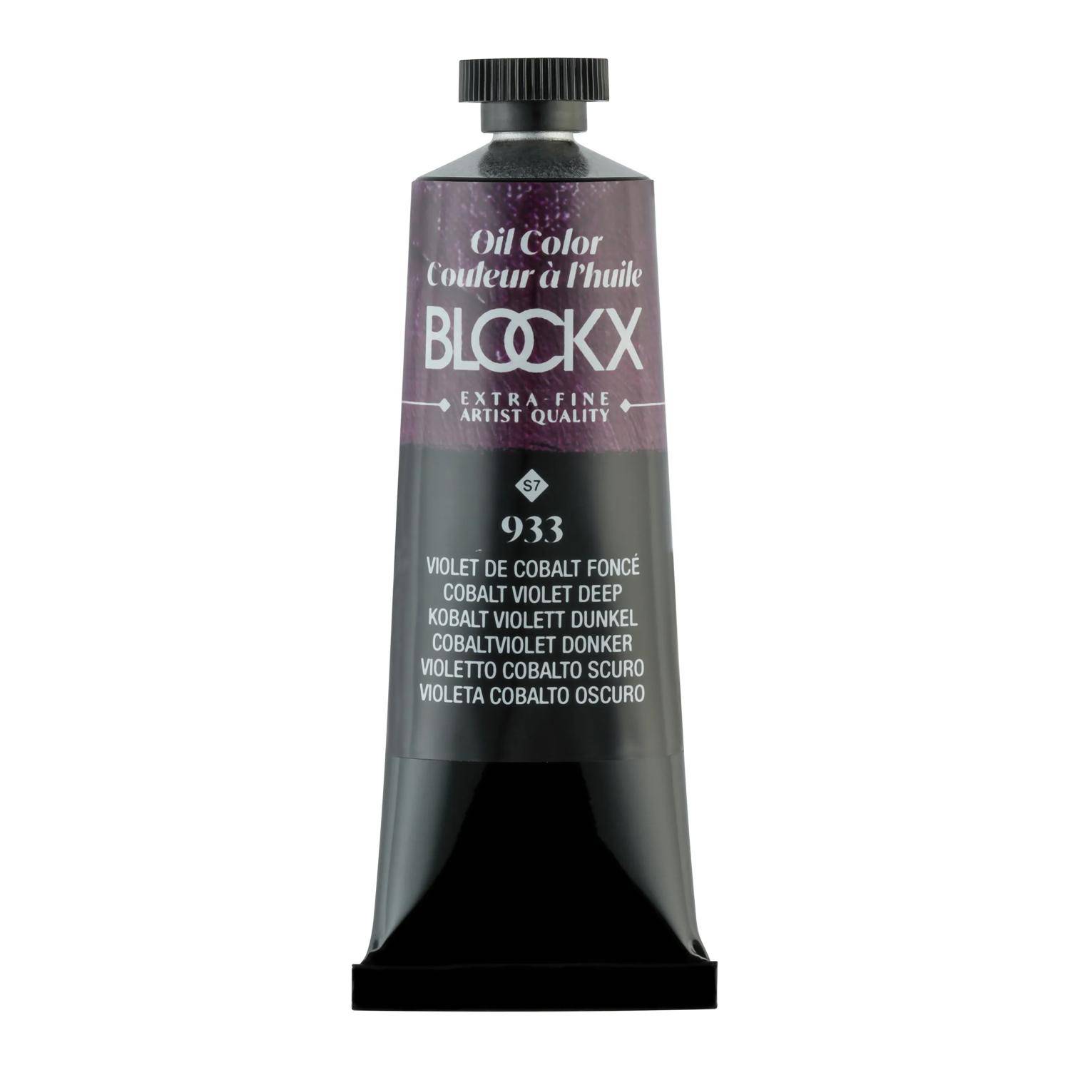 Blockx 3x Ölfarbe, Kobaltviolett dunkel Tube 35ml Kobaltviolett dunkel 213933BXC