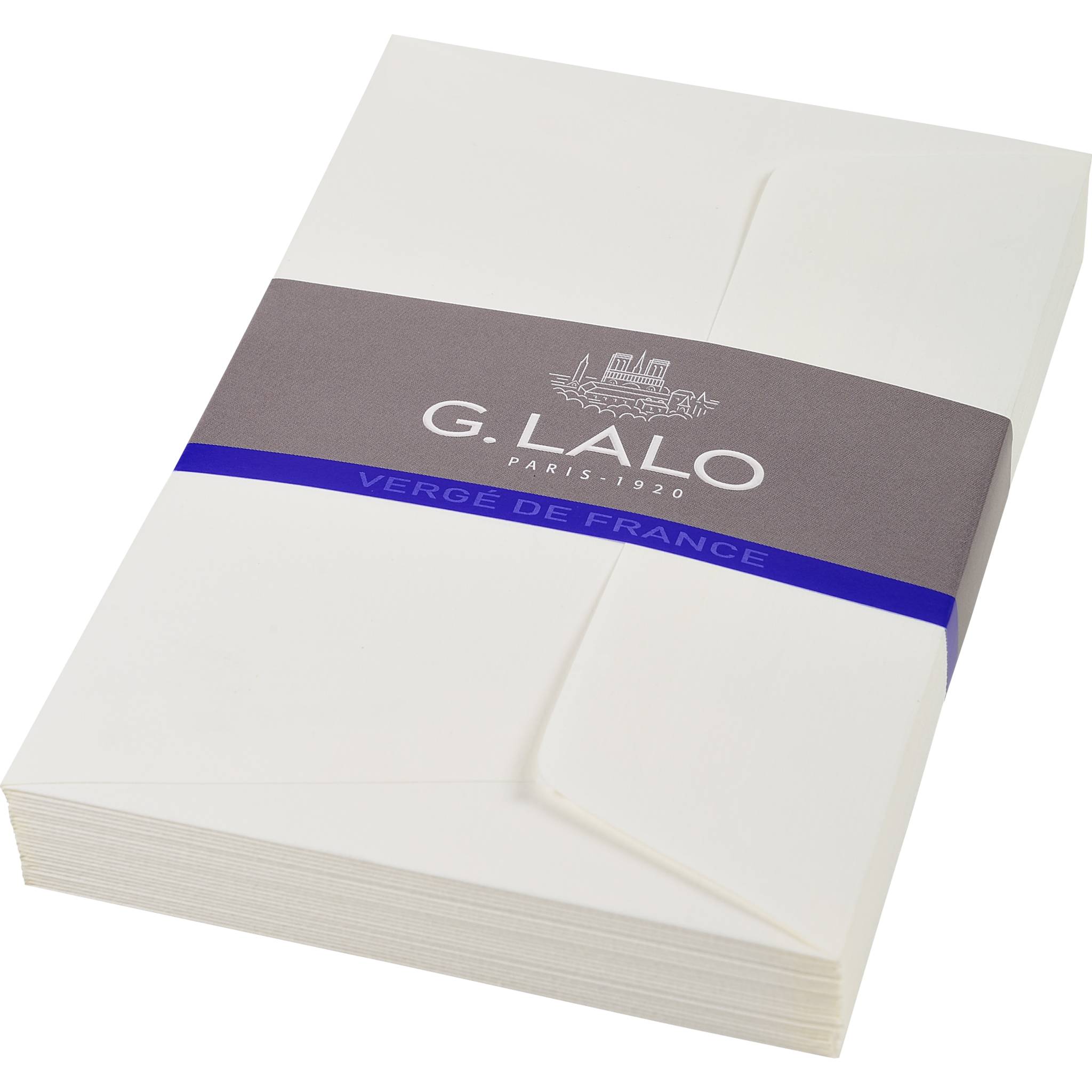 G.Lalo 10x Lalo, Packung 25 Umschlägen selbstklebend, 107x152mm - Weiß 52100L