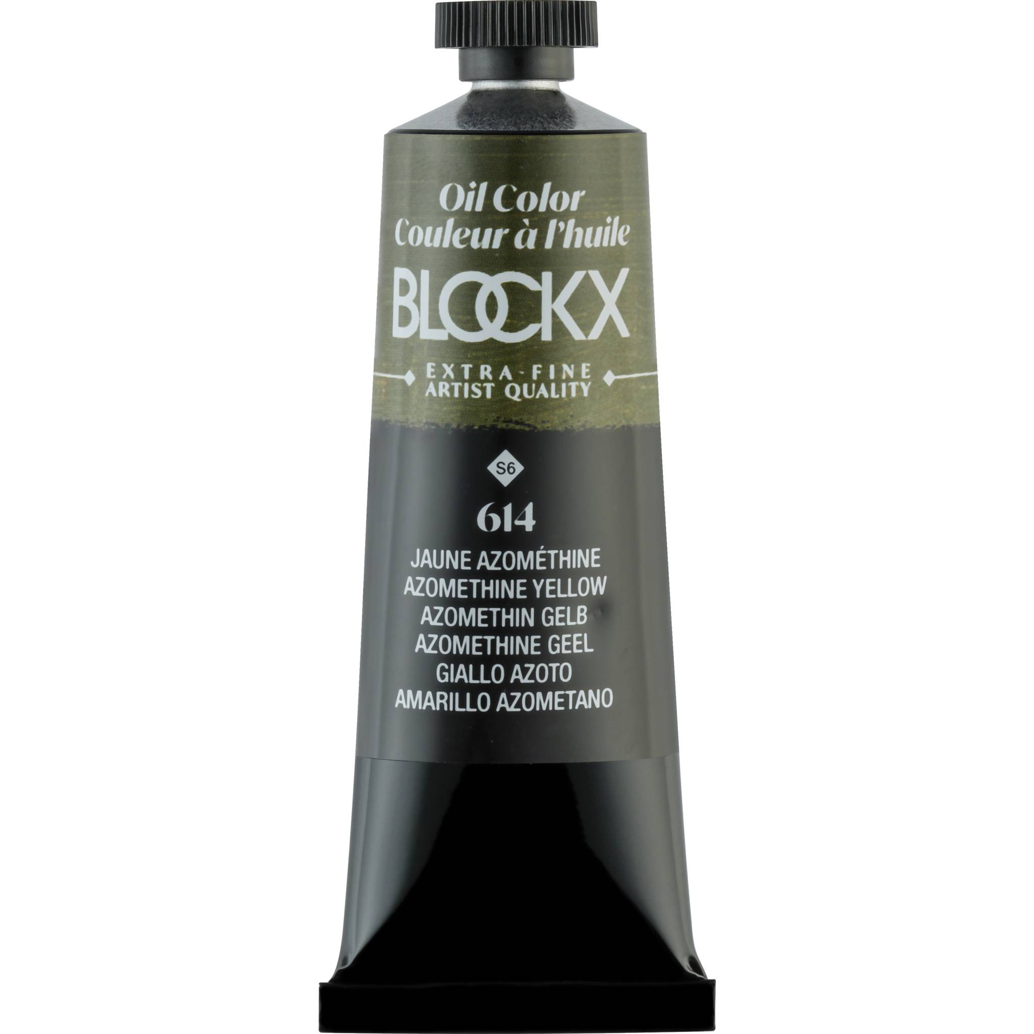 Blockx 3x Ölfarbe, Azomethingelb -Tube 35ml - Azomenthingelb 213614BXC