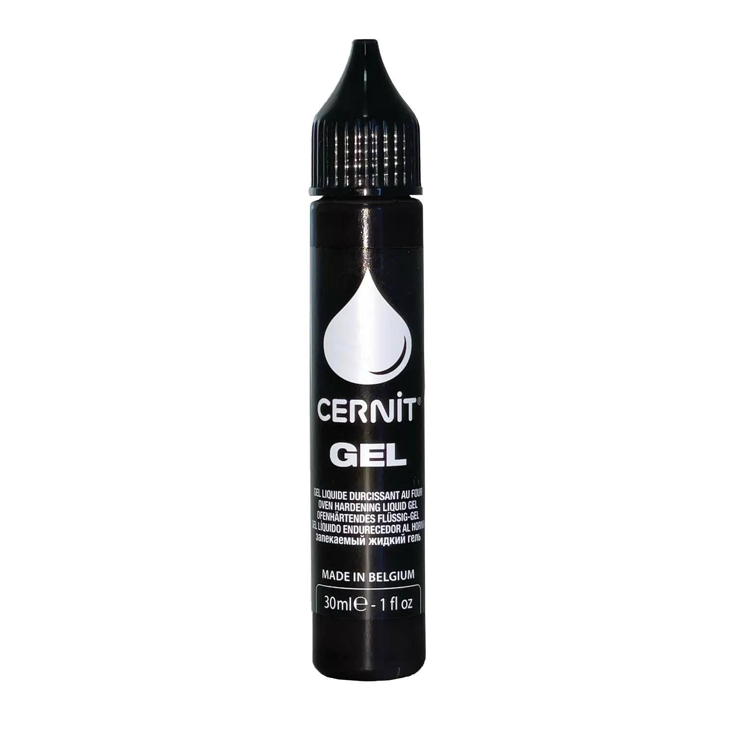 Cernit 6x Gel 30ml, Schwarz - Schwarz CE1500030100C