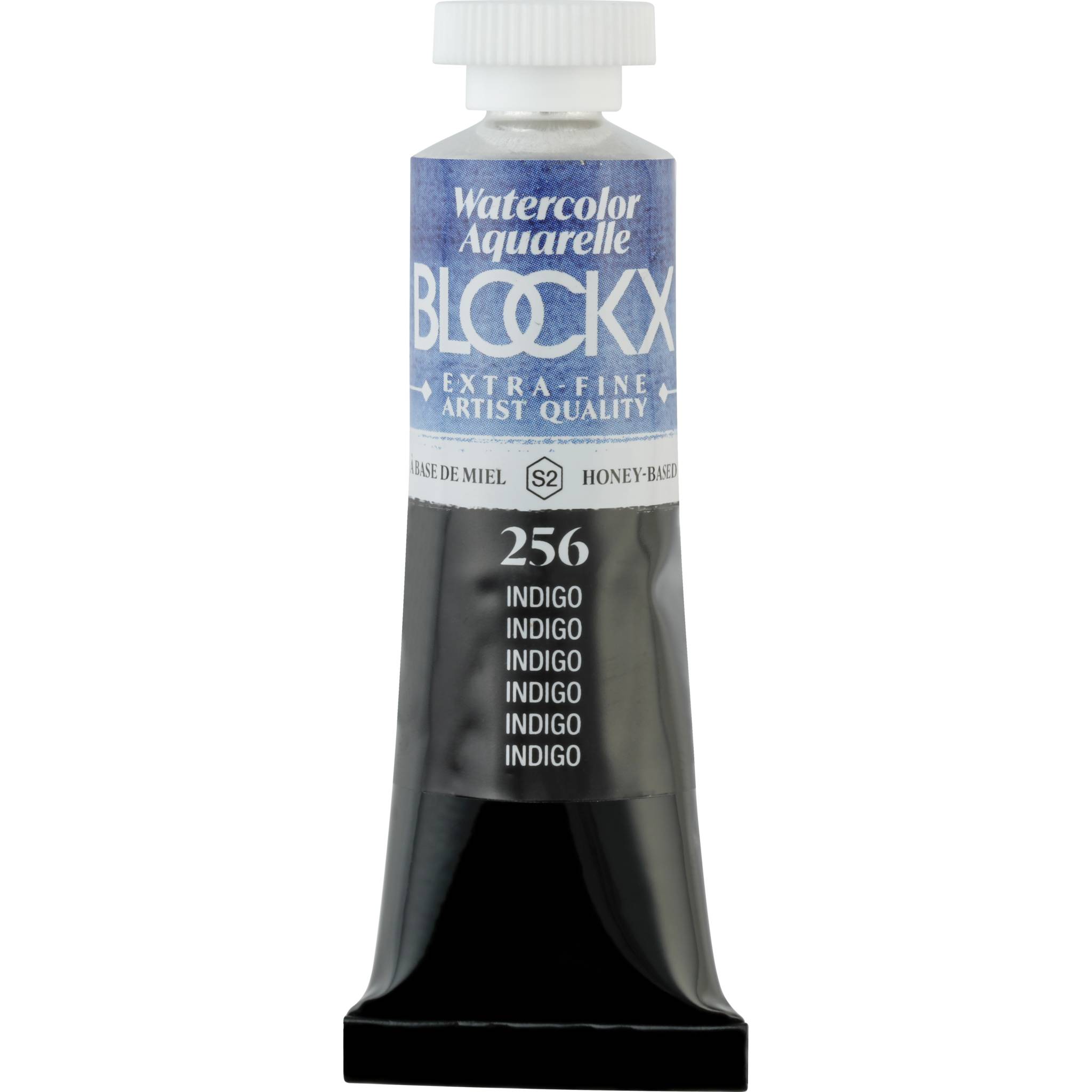 Blockx 3x Aquarellfarbe, Indigo - Tube 15ml - Indigo 44256BXC
