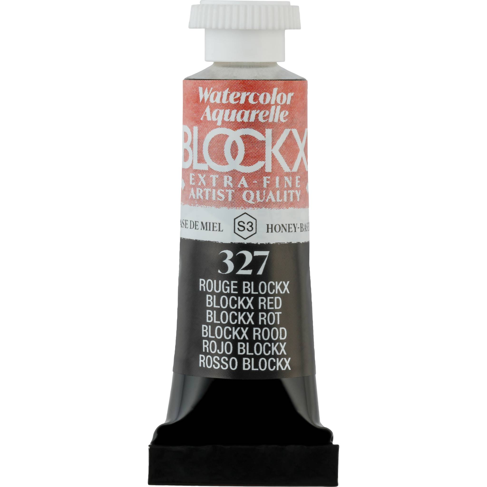 Blockx 3x Aquarellfarbe, Blockx Rot - Tube 5ml - Rot Blockx 43327BXC