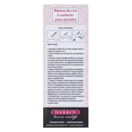 Jacques Herbin 5x Schachtel + 6 Stangen Hobby-Siegelwachs weich Altrosa 35960T Jacques Herbin 5x Schachtel + 6 Stangen Hobby-Siegelwachs weich Altrosa 35960T