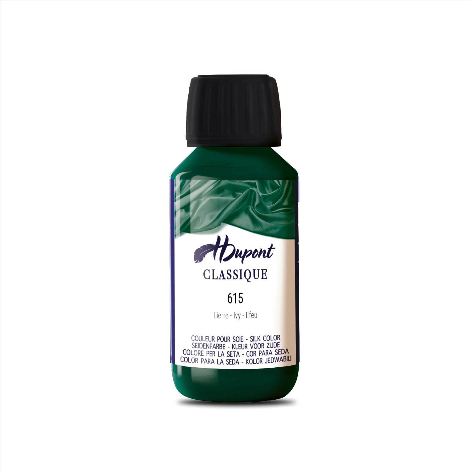 H Dupont 3x H Dupont classique 125ml, Seidenmalfarbe, Efeu Lierre DU0600125615C