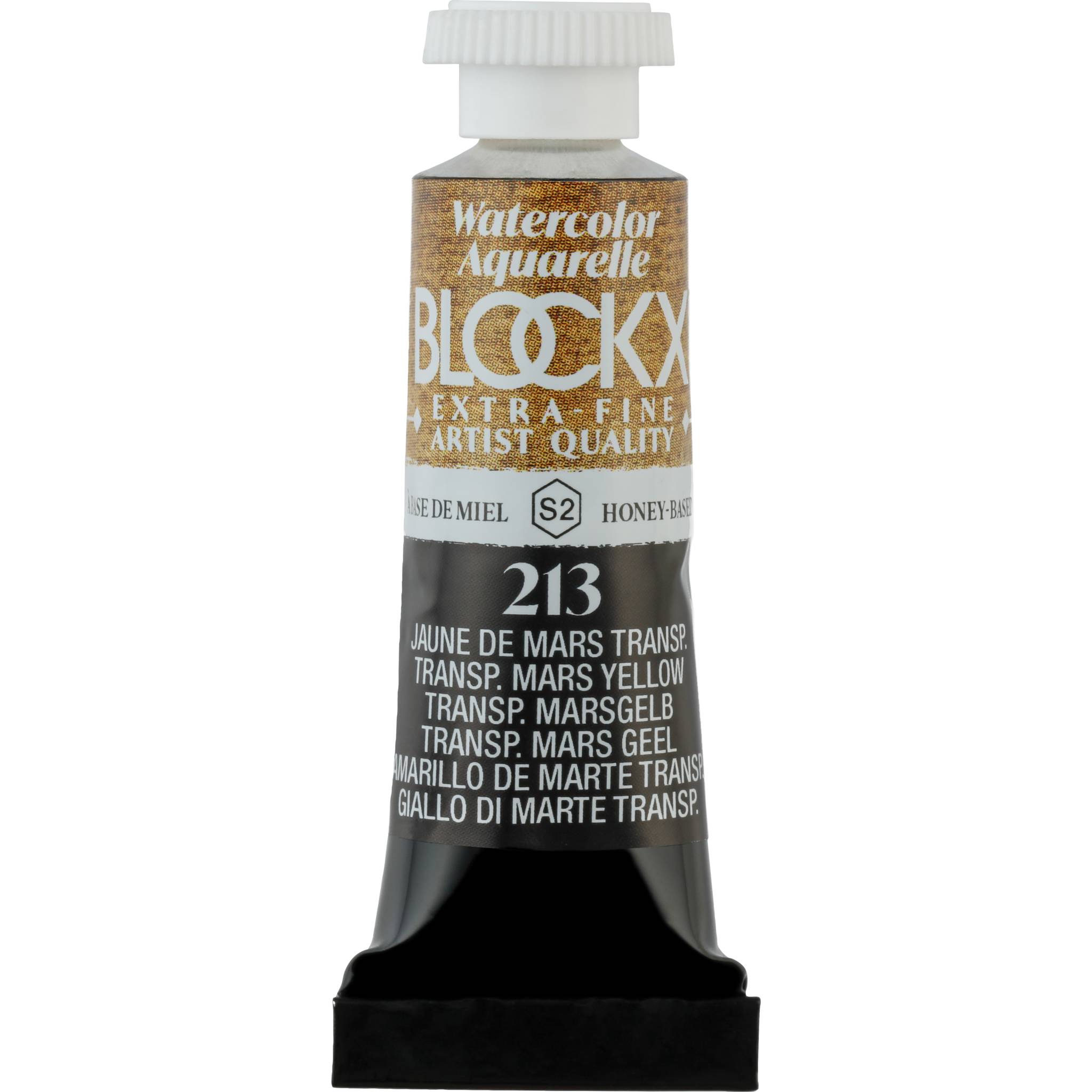 Blockx 3x Aquarellfarbe, Tube 5ml Marsgelb transparent 43213BXC