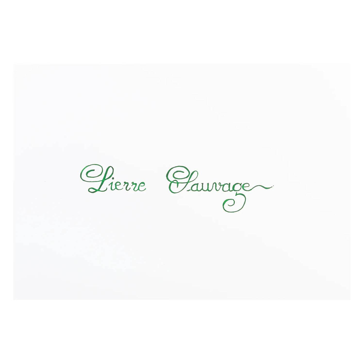 Jacques Herbin 6x 6 Tintenpatronen in einer Dose Standard-Format Efeugrün 20137T