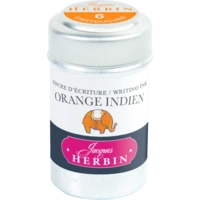 Jacques Herbin 6x 6 Tintenpatronen in einer Dose, Indisch orange 20157T Jacques Herbin 6x 6 Tintenpatronen in einer Dose, Indisch orange 20157T