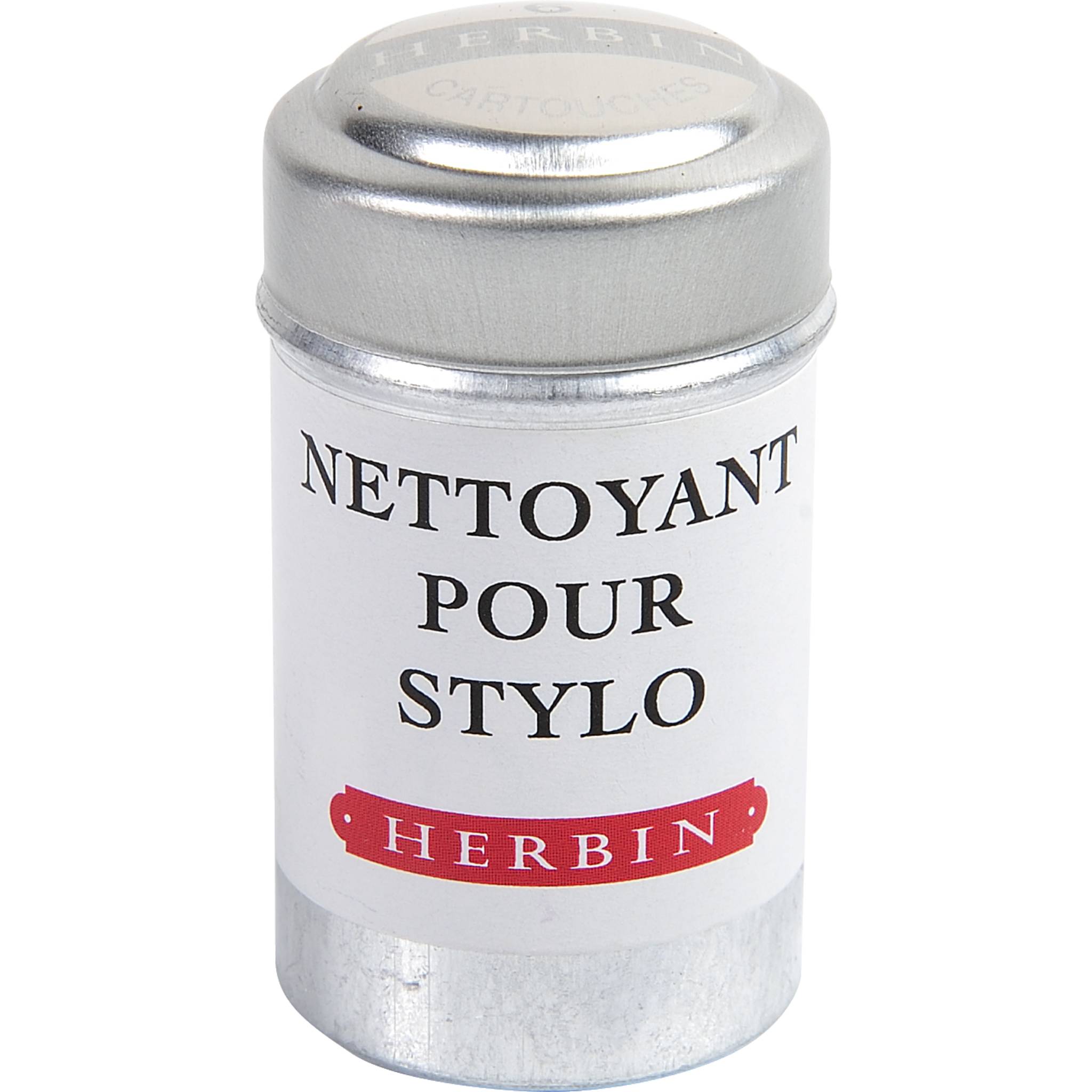 Jacques Herbin 6x Reiniger für Füller 20100T