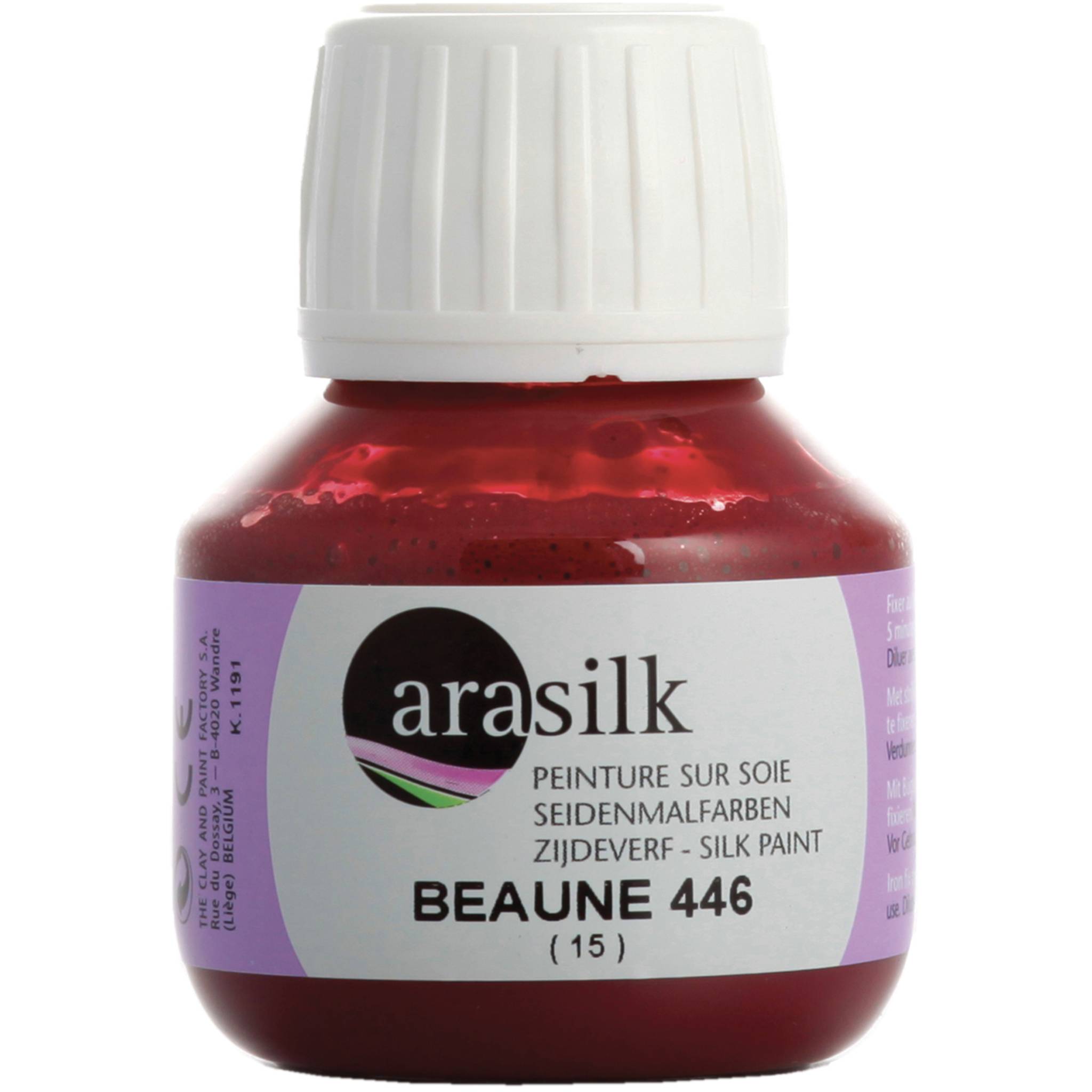 H Dupont 3x Arasilk 50ml, Seidenmalfarbe, Beaune - Beaune DU0170050446C