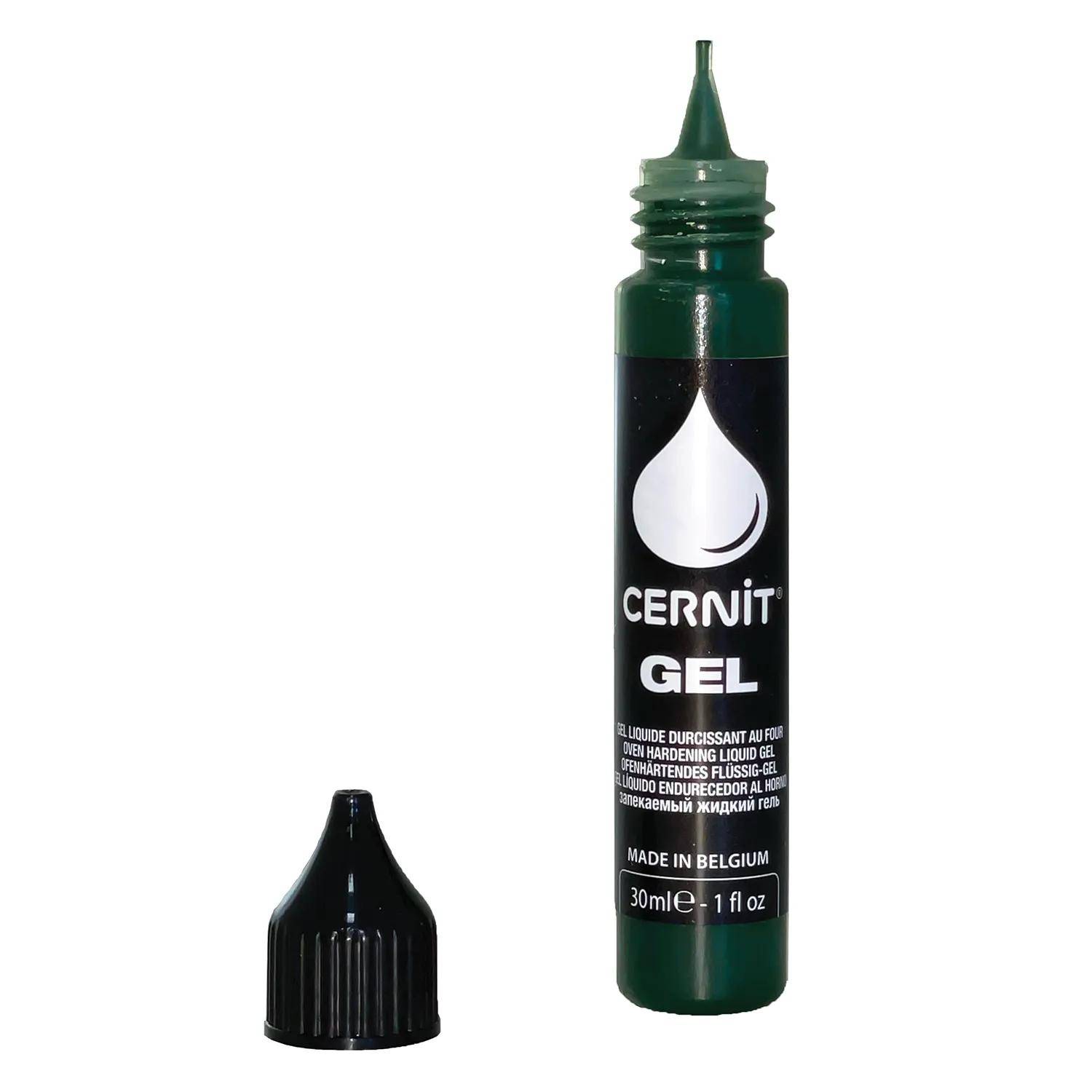 Cernit 6x Gel 30ml, Grün - Grün CE1500030600C