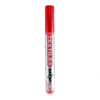 Darwi 6x Textilmarker opak, Spitze 2mm, 6ml, Zinnoberrot Zinnober DA0160013490C Darwi 6x Textilmarker opak, Spitze 2mm, 6ml, Zinnoberrot Zinnober DA0160013490C