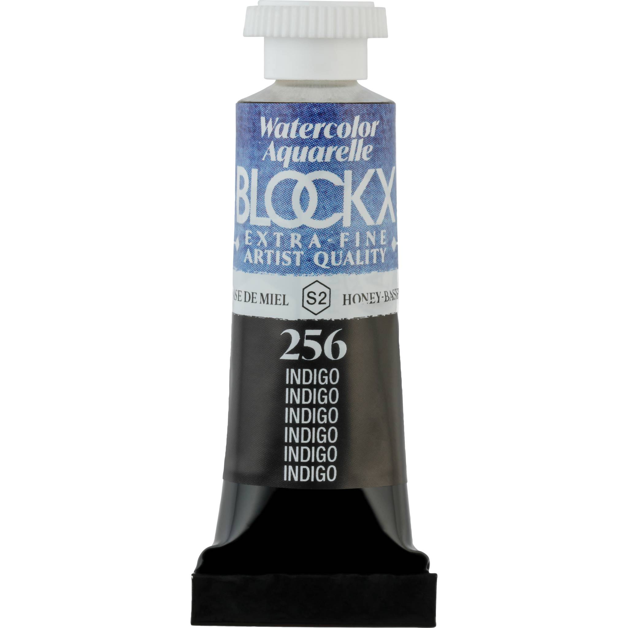 Blockx 3x Aquarellfarbe, Indigo - Tube 5ml - Indigo 43256BXC