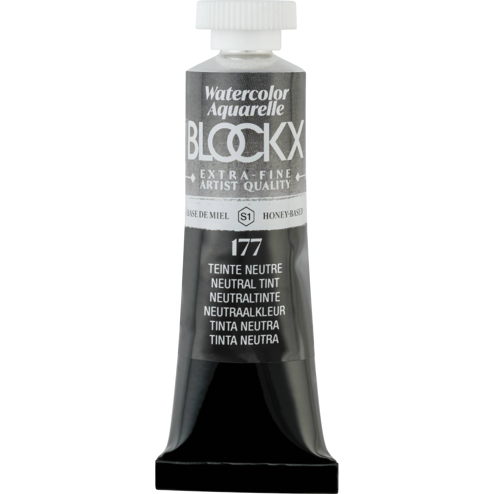 Blockx 3x Aquarellfarbe, Neutraltinte - Tube 15ml - Neutralfarben 44177BXC