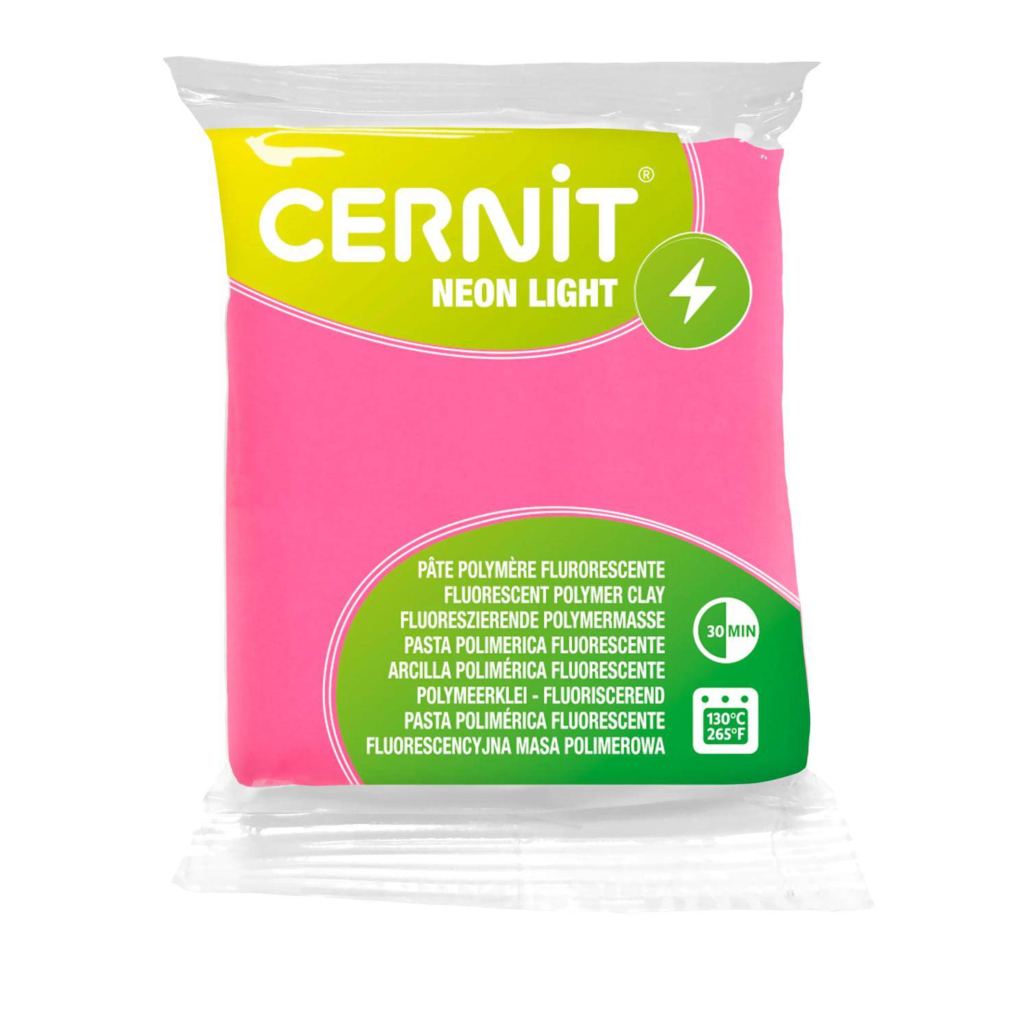Cernit 6x Neon Light 56g, Fuchsie - Fuchsia CE0930056922C