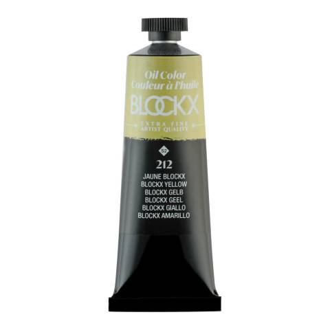 Blockx 3x Ölfarbe, Gelb Blockx -Tube 35ml - Blockx Gelb 213212BXC