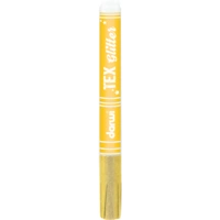 Darwi 6x Textilmarker Glitter, Spitze 2mm, 6ml, Gold Gold DA0140013050C Darwi 6x Textilmarker Glitter, Spitze 2mm, 6ml, Gold Gold DA0140013050C