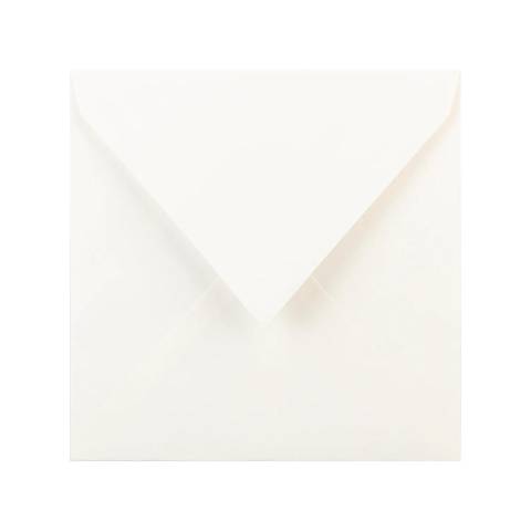 G.Lalo 4x Lalo, Packung mit 25 Umschlägen Vergé de France, 165x165mm Weiß 22400L