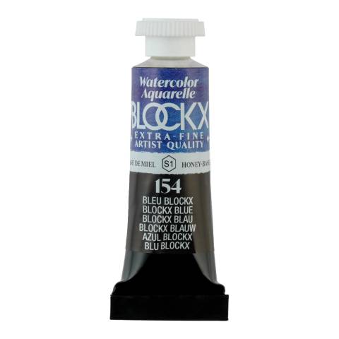 Blockx 3x Aquarellfarbe, Blockx Blau - Tube 5ml - Blockx Blau 43154BXC