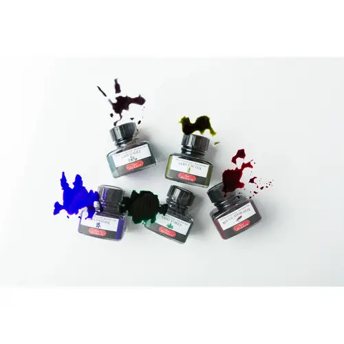 Jacques Herbin 4x Schreibtinte, La Perle des encres, 30 ml Vert Cactus 13034T Jacques Herbin 4x Schreibtinte, La Perle des encres, 30 ml Vert Cactus 13034T