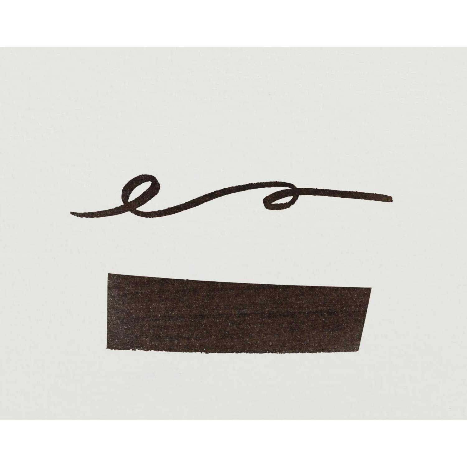 Jacques Herbin 4x Tinte für Füller + Tintenroller Flakon 30 ml Schwarz 13009T