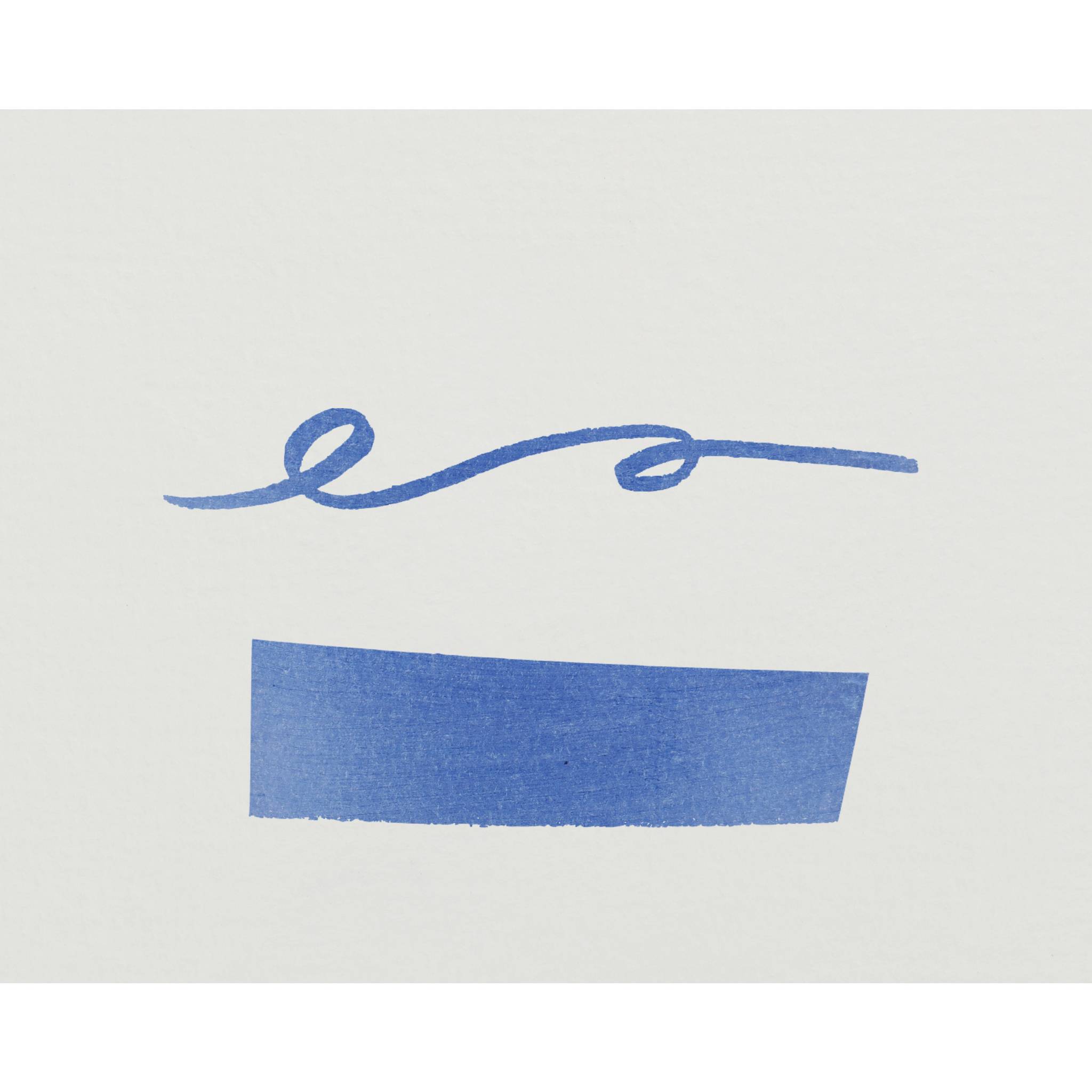 Jacques Herbin 4x Tinte + Tintenroller Flakon 30 ml Blau Vergissmeinnicht 13015T