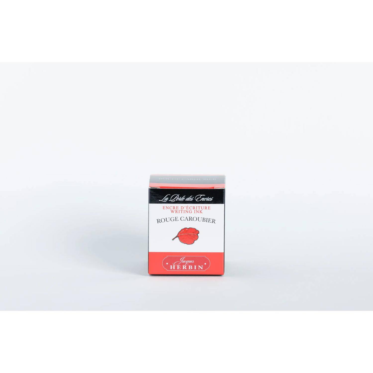 Jacques Herbin 4x Tinte + Tintenroller Flakon 30 ml Johannisbeerrot 13022T