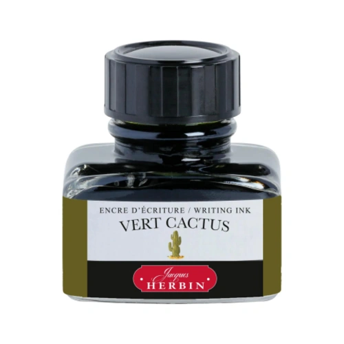 Jacques Herbin 4x Schreibtinte, La Perle des encres, 30 ml Vert Cactus 13034T Jacques Herbin 4x Schreibtinte, La Perle des encres, 30 ml Vert Cactus 13034T