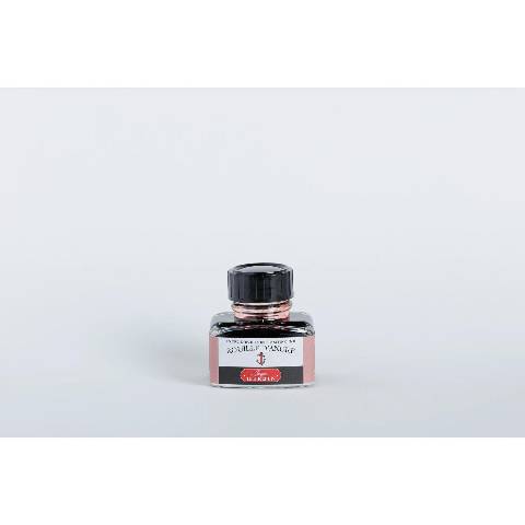 Jacques Herbin 4x Tinte für Füller + Tintenroller Flakon 30 ml Rostbraus 13058T