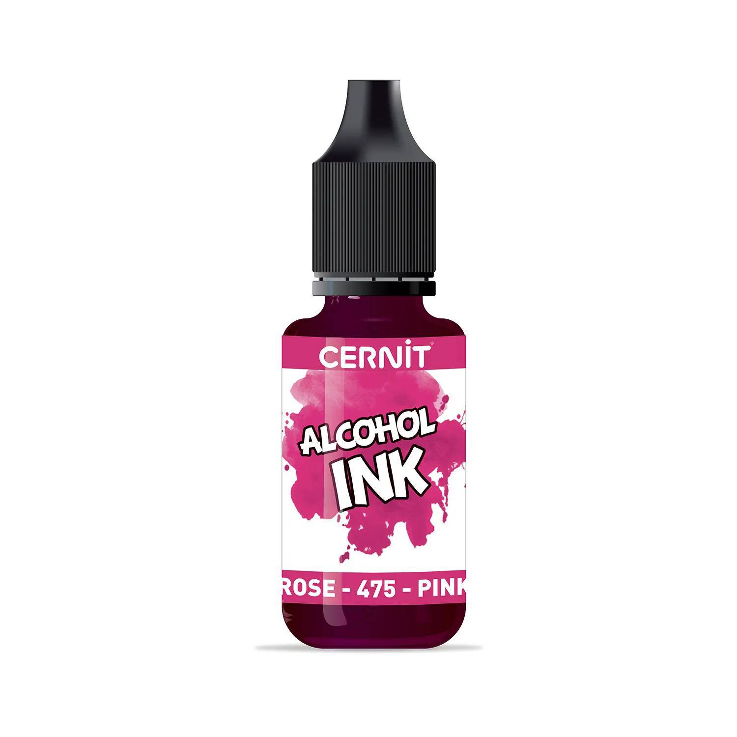 Cernit 6x Alkoholtinte 20ml, Rosa - Rosa CE2000020475C