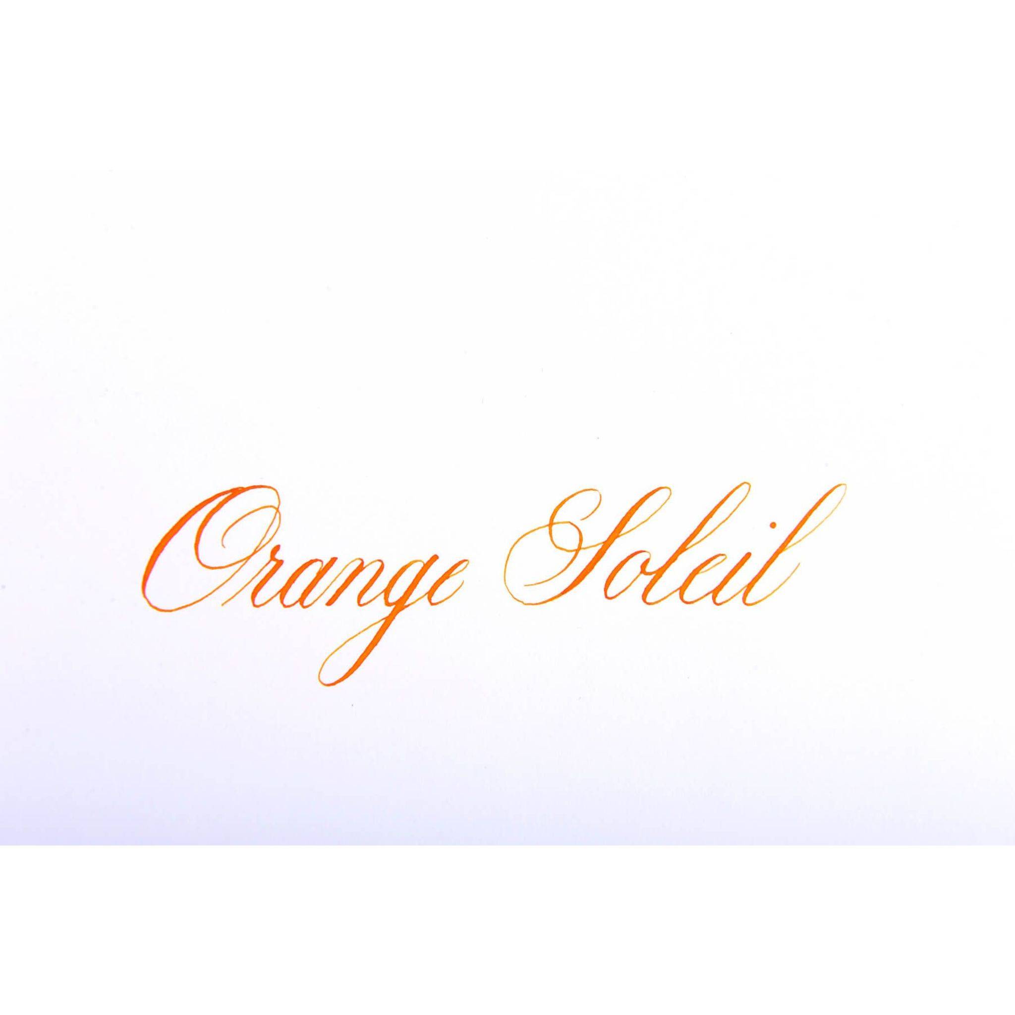 Jacques Herbin 4x 7 große Patronen (internationale Größe 1,35ml) Orange 11057JT