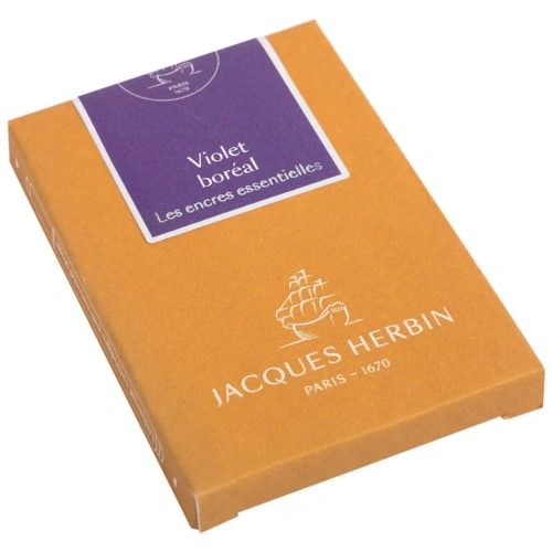 Jacques Herbin 4x 7 große Patronen (internationale Größe 1,35ml) Violett 11073JT Jacques Herbin 4x 7 große Patronen (internationale Größe 1,35ml) Violett 11073JT