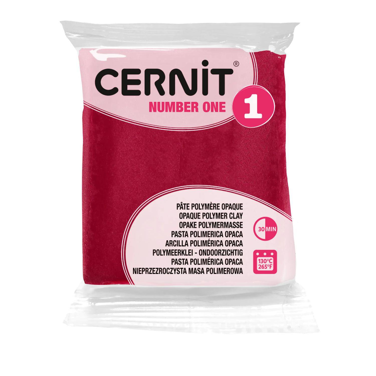 Cernit 6x Number One 56g, Bordeaux - Bordeaux CE0900056411C