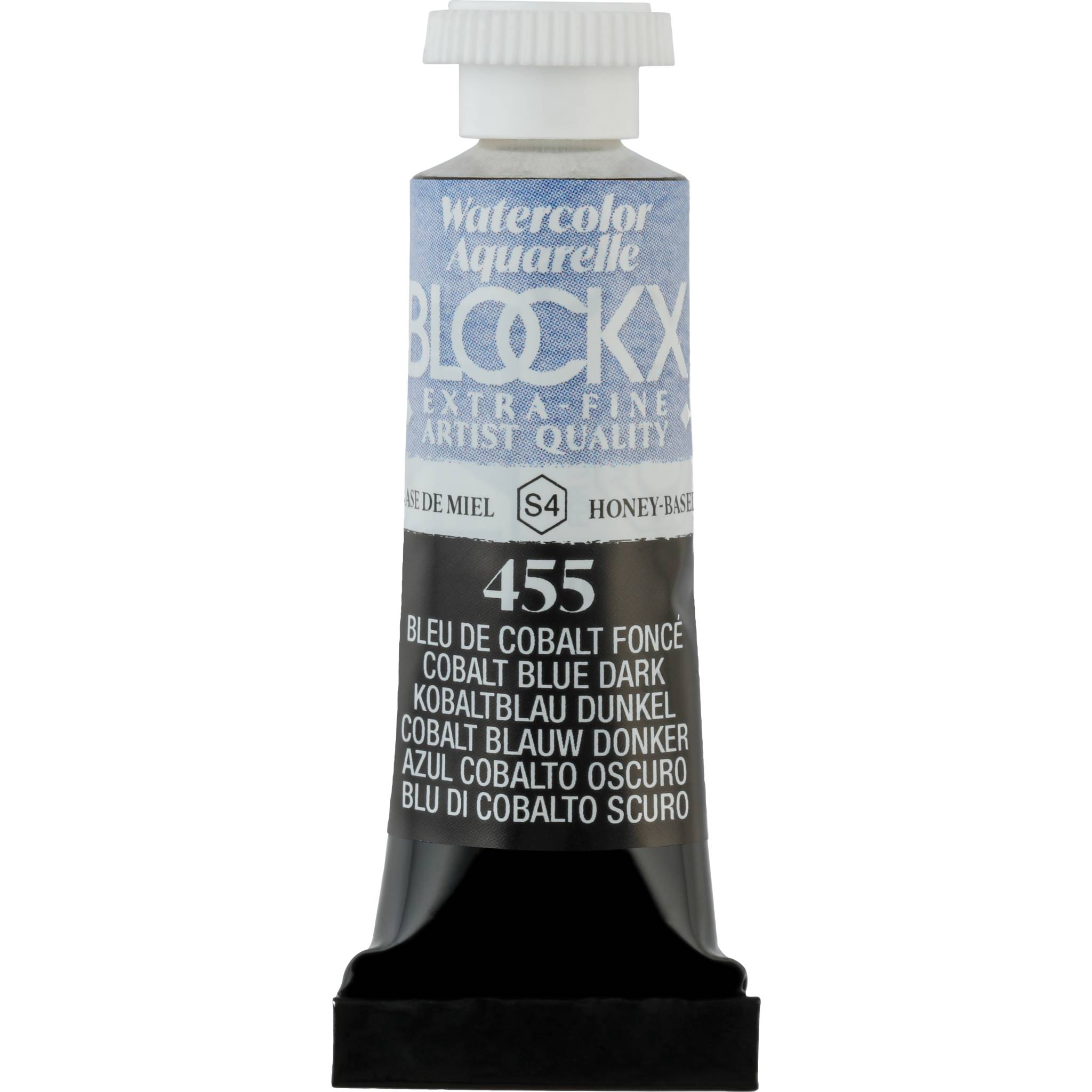 Blockx 3x Aquarellfarbe, Kobaltblau dunkel Tube 5ml Dunkelkobaltblau 43455BXC