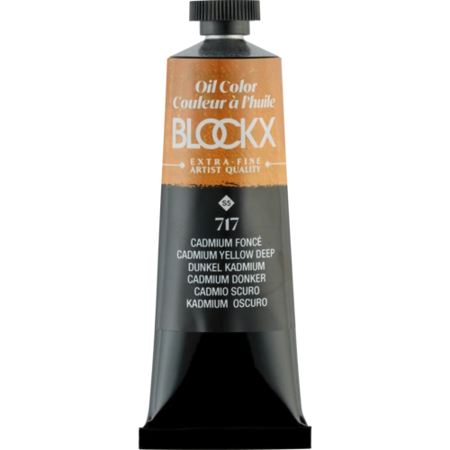 Blockx 3x Ölfarbe, Kadmiumgelb dunkel - Tube 35ml - Kadmium dunkel 213717BXC Blockx 3x Ölfarbe, Kadmiumgelb dunkel - Tube 35ml - Kadmium dunkel 213717BXC