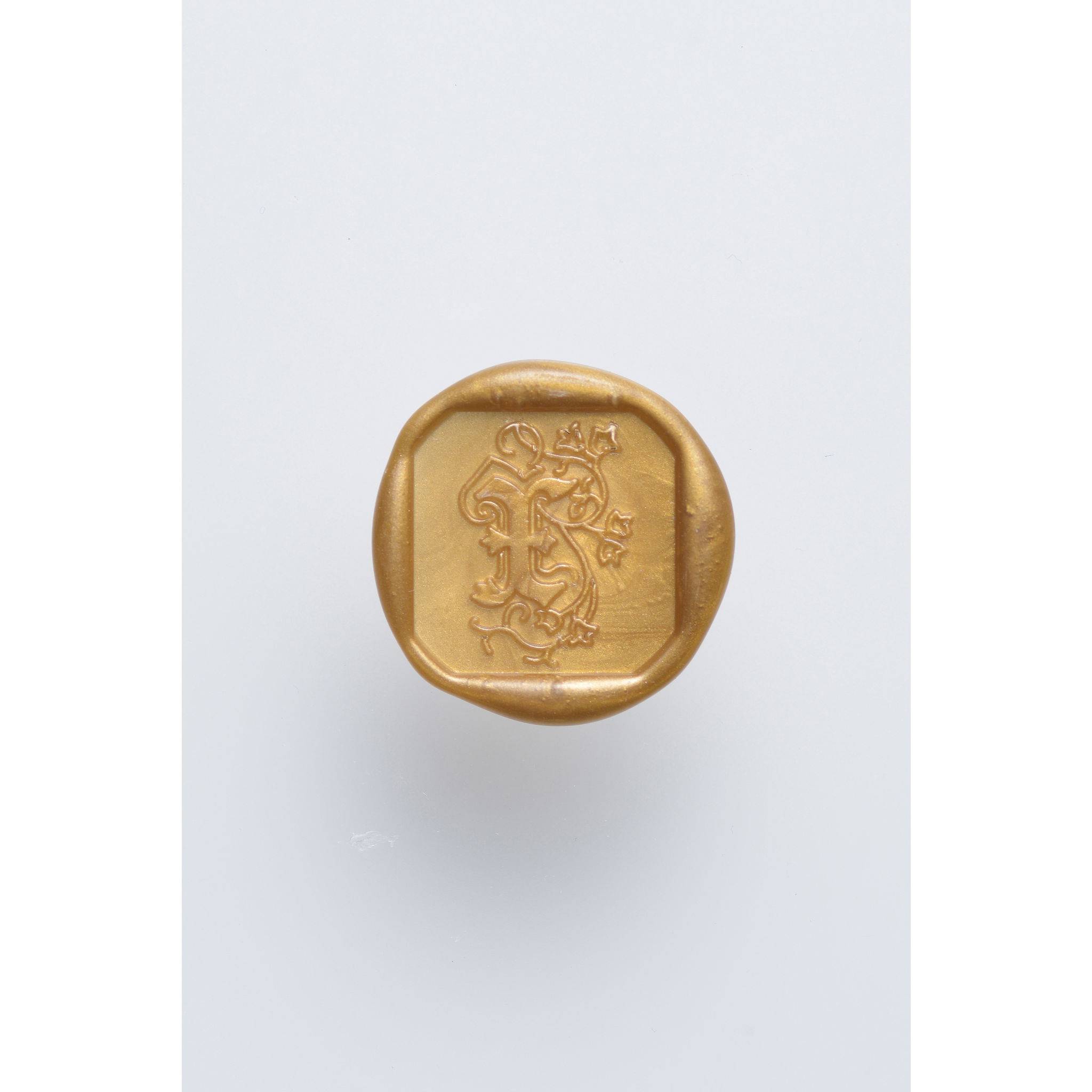 Jacques Herbin 3x Viereckiges Siegel Holzgriff, Buchstabe X 40024T