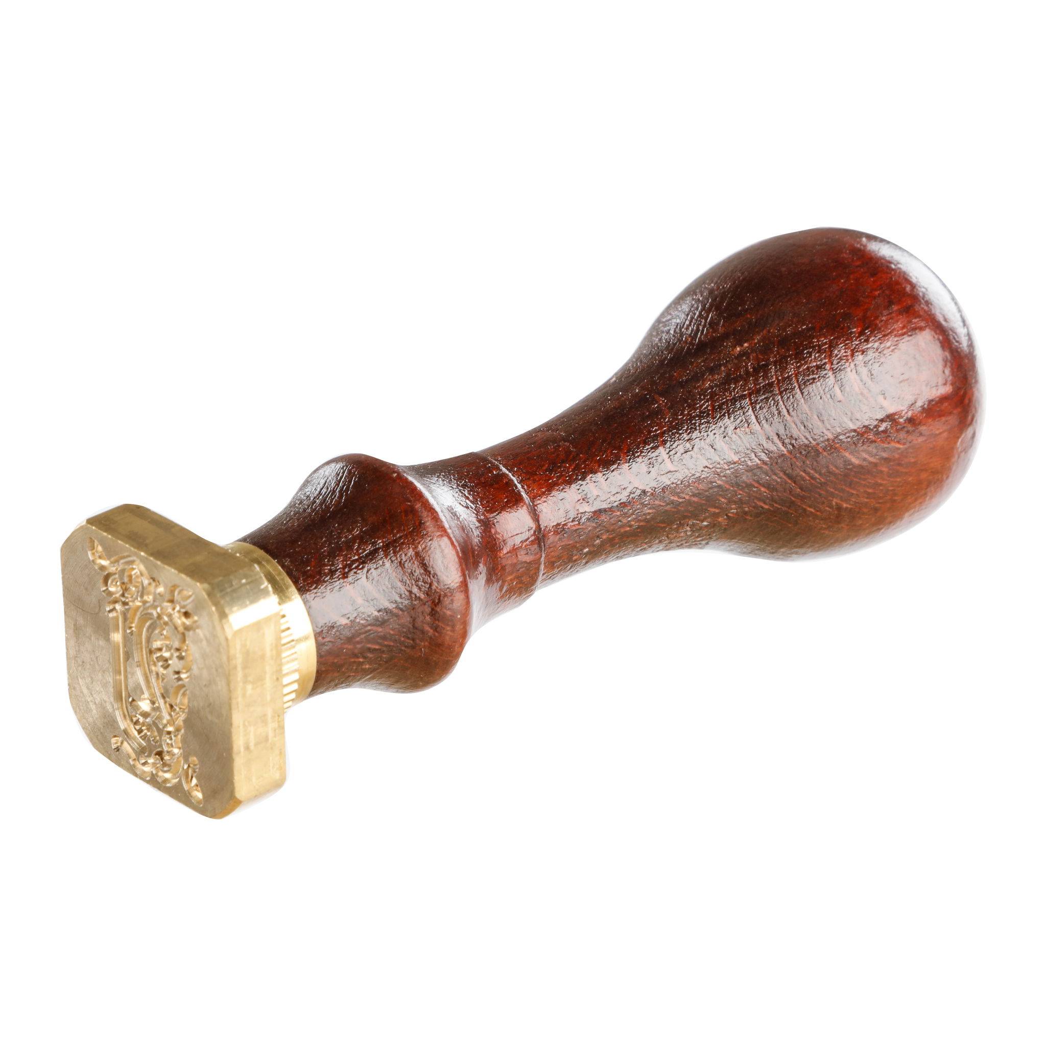 Jacques Herbin 3x Viereckiges Siegel Holzgriff, Buchstabe Y 40025T