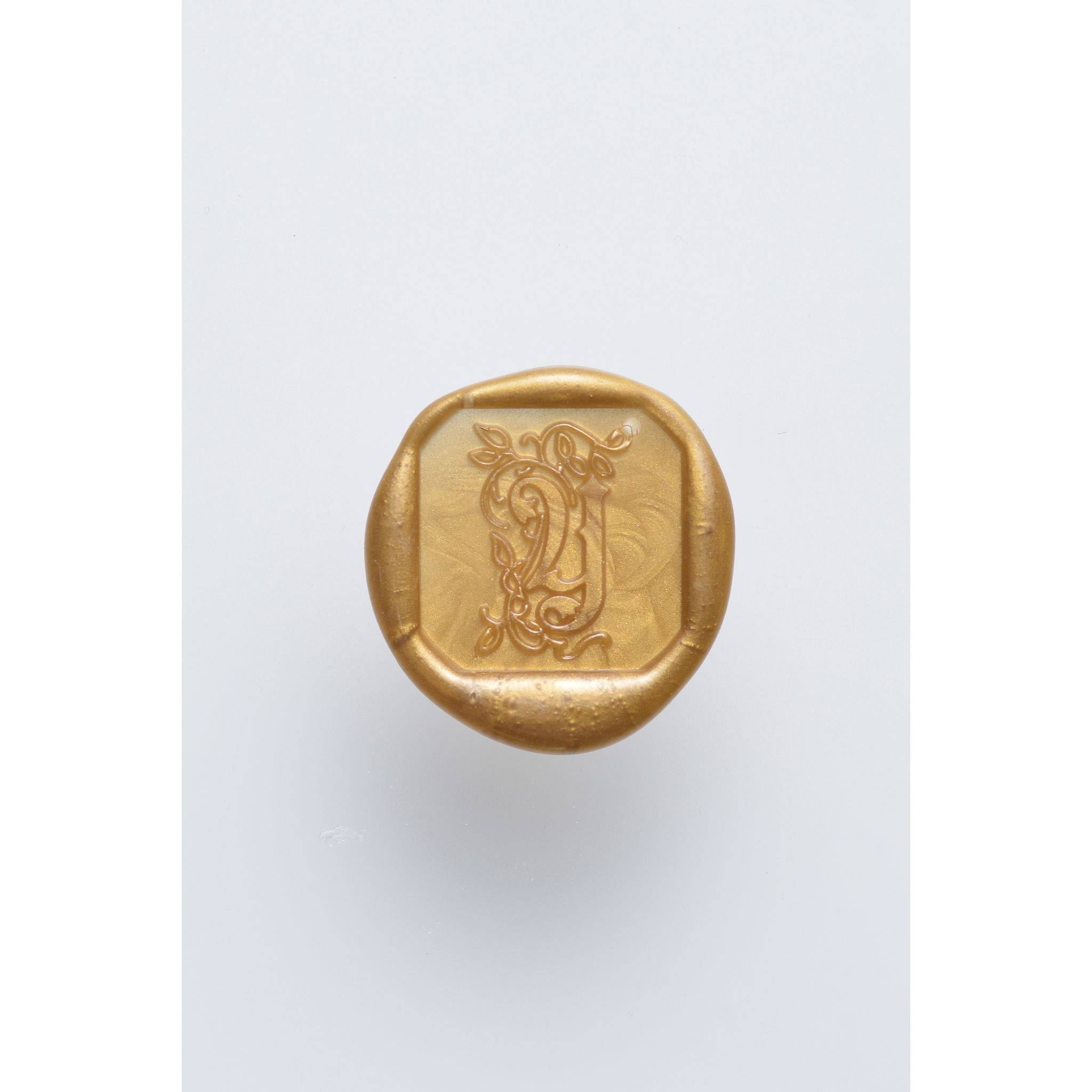 Jacques Herbin 3x Viereckiges Siegel Holzgriff, Buchstabe Y 40025T