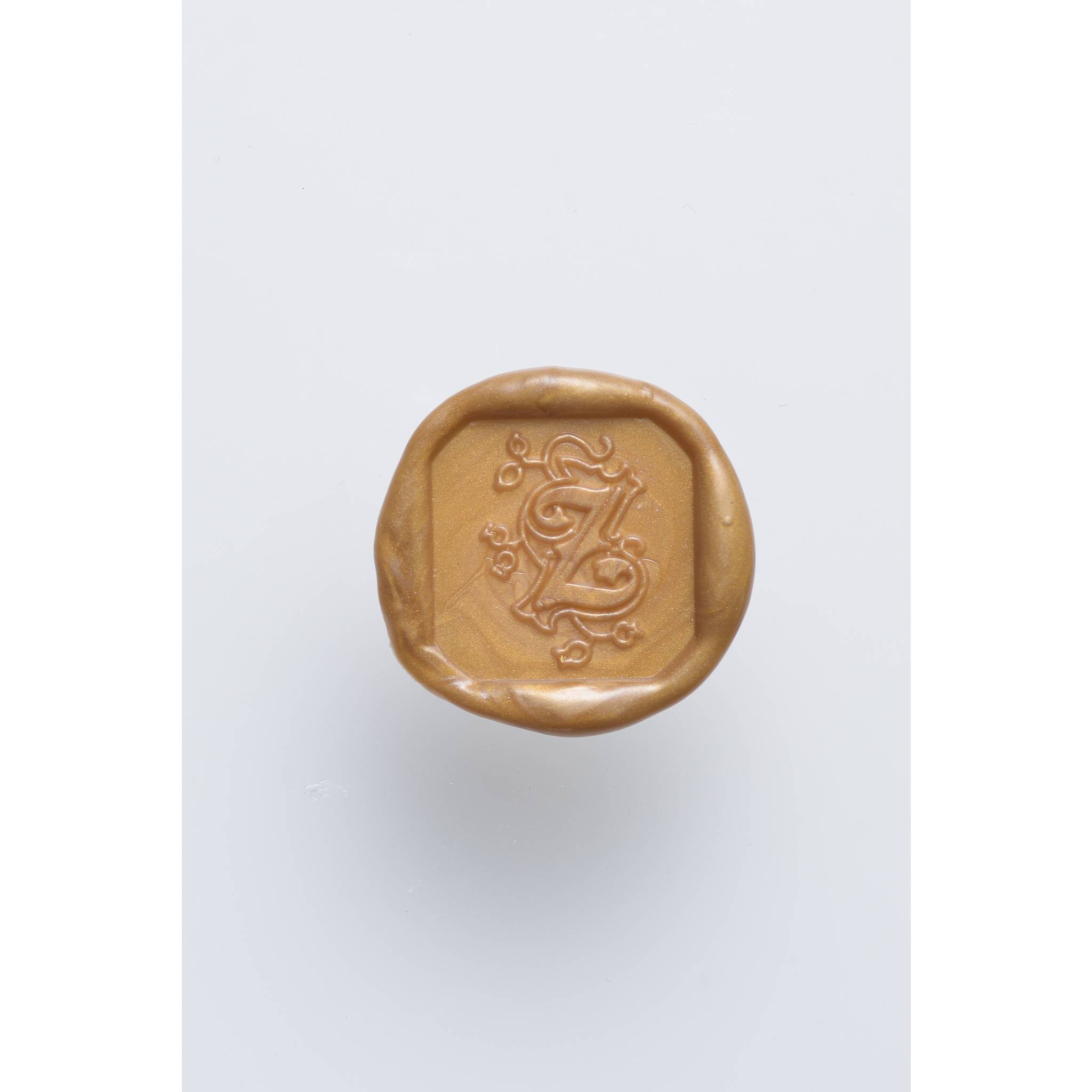 Jacques Herbin 3x Viereckiges Siegel Holzgriff, Buchstabe Z 40026T