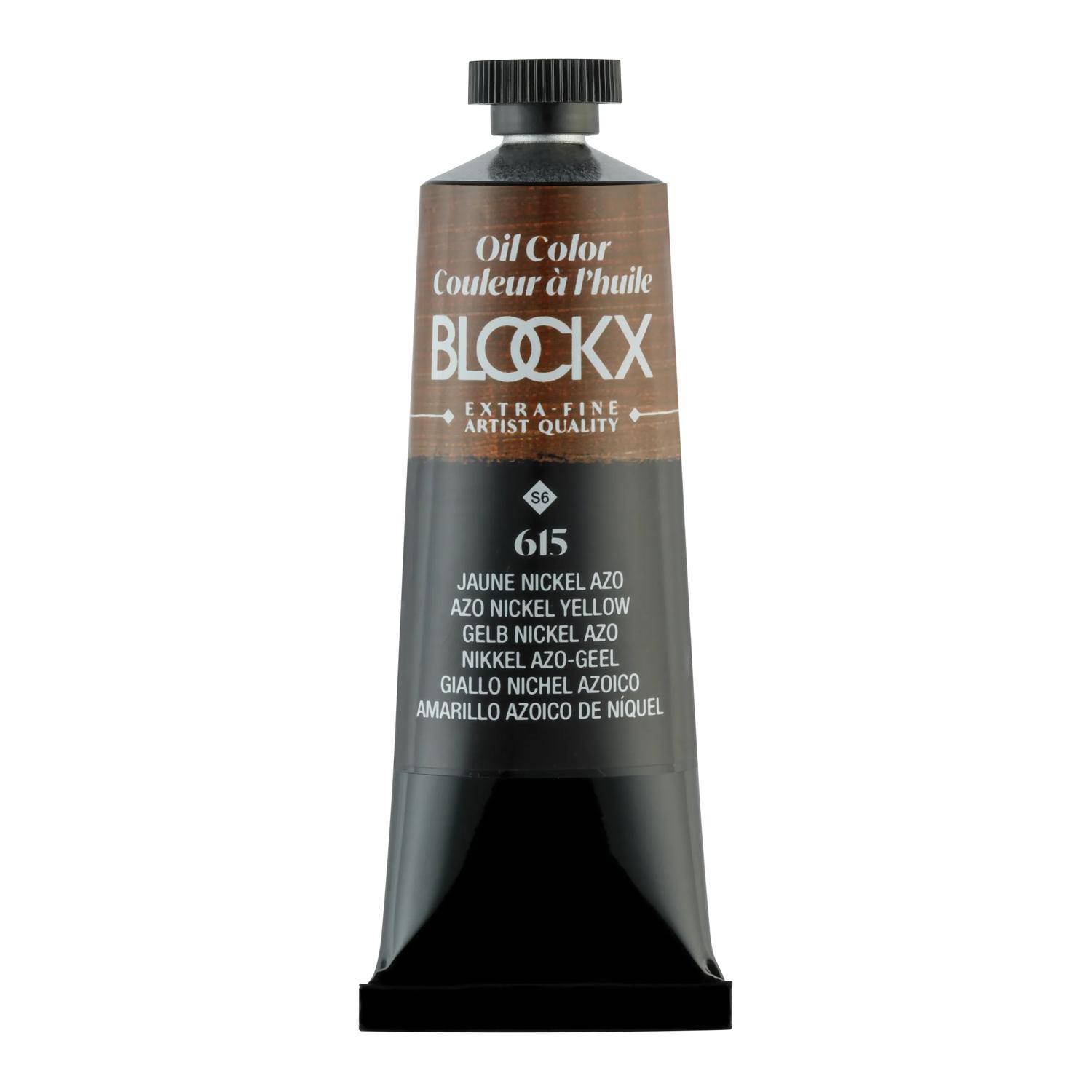 Blockx 3x Ölfarbe, Nickelgelb Azo -Tube 35ml - Nickelgelb Azo 213615BXC