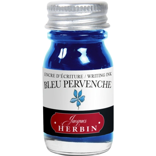 Jacques Herbin 6x Tinte für Füller + Tintenroller Flakon 10 ml Mittelblau 11513T Jacques Herbin 6x Tinte für Füller + Tintenroller Flakon 10 ml Mittelblau 11513T