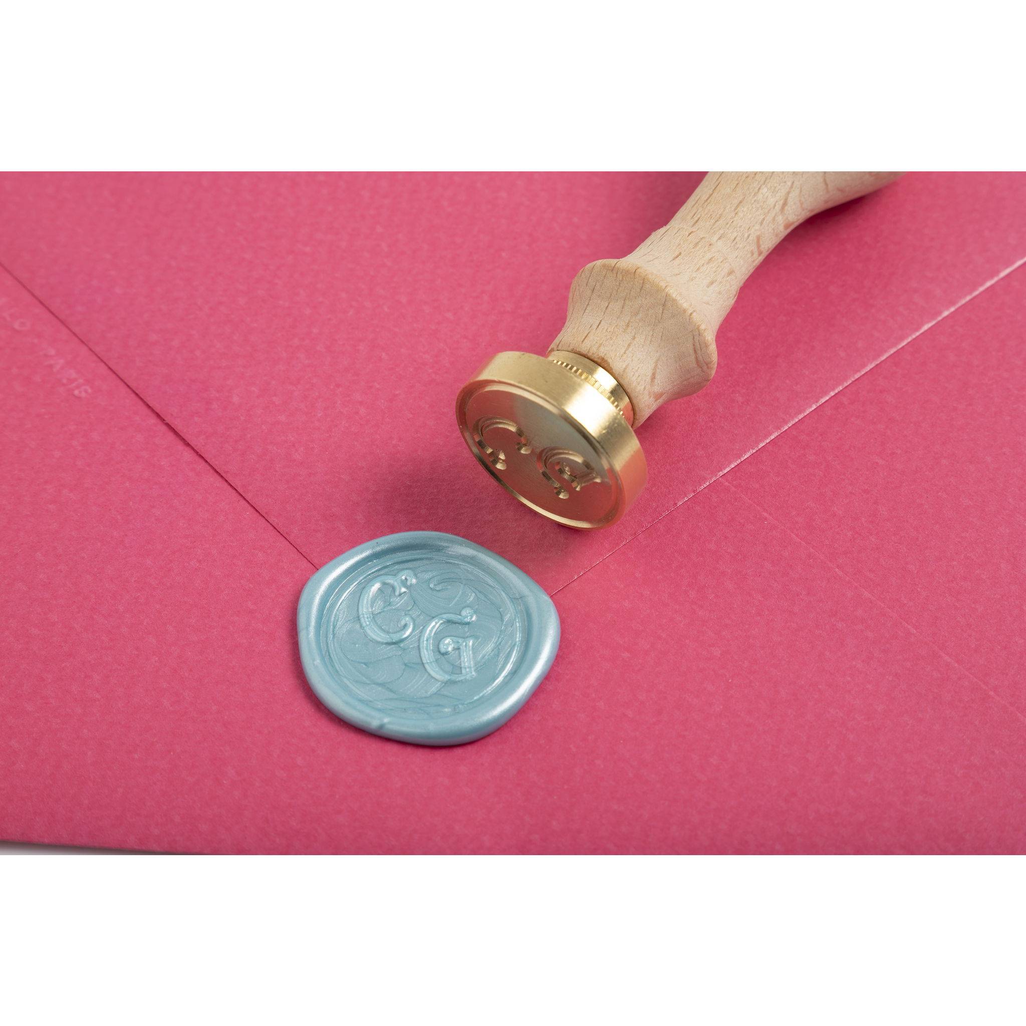 Jacques Herbin 5x Schachtel + 6 Stangen Hobby-Siegelwachs weich Azurblau 35911T